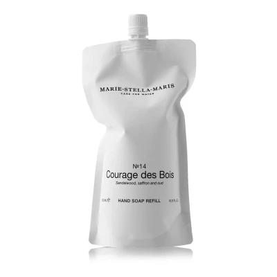 Afbeelding van Marie Stella Maris No.12 Courage des Bois handzeep navulling 500 ml Wit