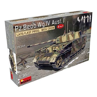 Afbeelding van 1:35 MiniArt 35344 PZ.BEOB.WG.IV. Ausf. J Late/Last Production 2in1 Plastic Modelbouwpakket