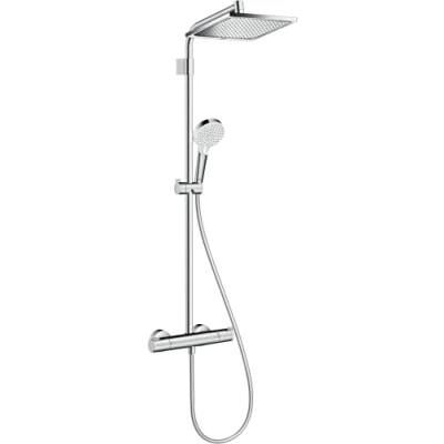 Afbeelding van hansgrohe Crometta E showerpipe 240 Varia met thermostaat chroom