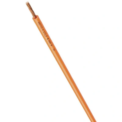 Afbeelding van Lapp Montagedraad H07V2 K 90 2,5mm² Oranje Per 100 mtr.