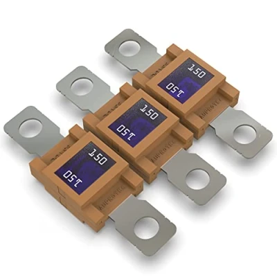 Afbeelding van Auprotec Mega Krachtstroomzekering, schroefzekering, 80 A 500 A, 150 rood, 3 stuks