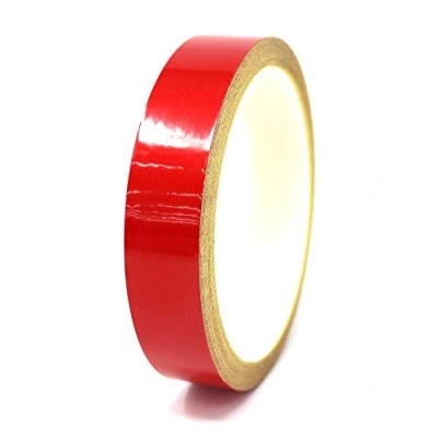 Afbeelding van 10 Meter Reflecterend Decoratieve Strips Auto Motorfiets Boot Modelbouw Finest Folia Side zelfklevende waterdicht (9mm breedte, rood)