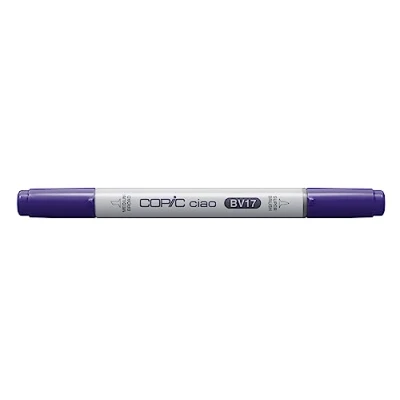 Afbeelding van COPIC Ciao Marker Type BV 17, Deep Reddish Blue, veelzijdige layout marker, op alcoholbasis, met een medium breedte en brush tip