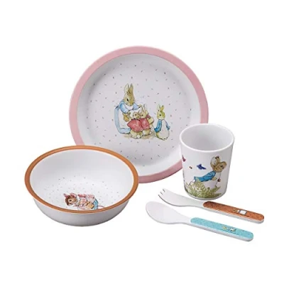 Afbeelding van Peter Rabbit ontbijtset 4 dlg