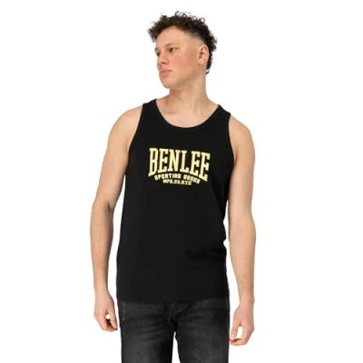 Afbeelding van Benlee Top, Heren, Maat: Large, Black yellow