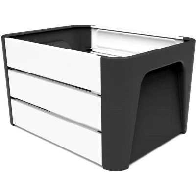 Afbeelding van Basil Mirage krat klik &quot;;n zwart/wit 24l