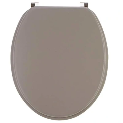 Afbeelding van Wirquin 20717957 wc bril Woody Taupe mat