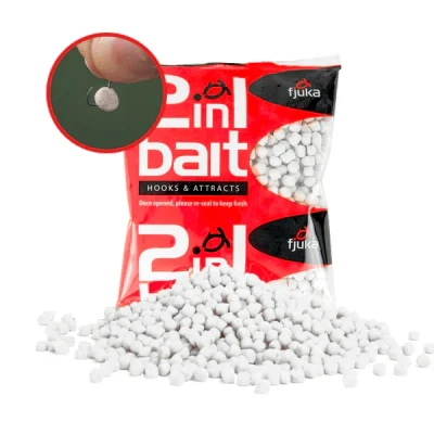Afbeelding van Fjuka 2 In 1 Bait Hook &amp; Attracts 5mm (200gr) Kleur : White