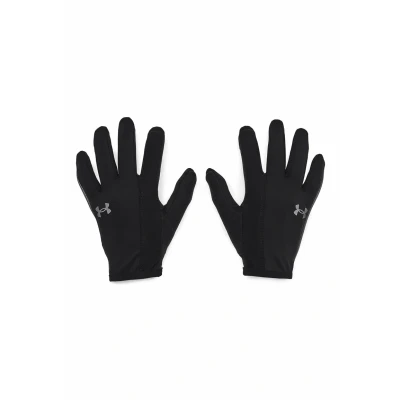 Afbeelding van Under Armour FULL Finger Storm RUN Liner Handschoenen black, Heren, Maat: Medium, Black