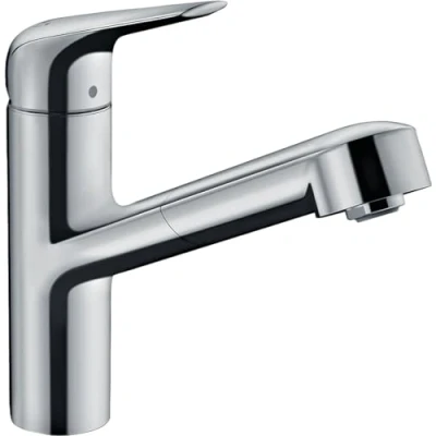 Afbeelding van Hansgrohe Focus M42 1 greeps keukenmengkraan 150 met uittrekbare