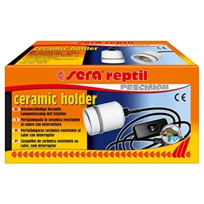Afbeelding van Sera Reptil Ceramic Holder Keramiekfitting met Schakelaar tot 300 W