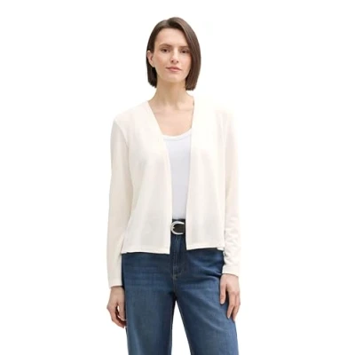 Afbeelding van TOM TAILOR T shirt met lange mouwen voor dames, 10315 Whisper White, XS