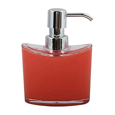 Afbeelding van MSV Zeeppompjedispenser Aveiro PS kunststof rood 14 cm