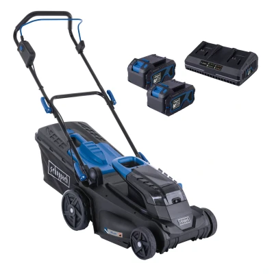 Afbeelding van Scheppach Accu Grasmaaierset 2x20V BC MP380 X (met 2 accu&#039;s)