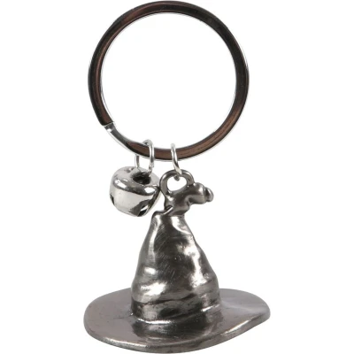 Afbeelding van Something Different Witch Hat 3D Sleutelhanger Zilverkleurig