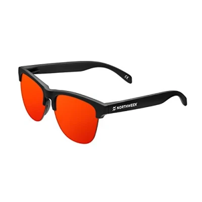 Afbeelding van Northweek Unisex Gravity Zonnebril, mat zwart/rood, One Size