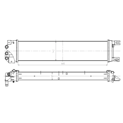 Afbeelding van NRF Radiateur 550026