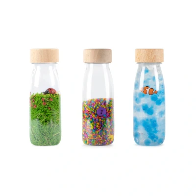 Afbeelding van Petit Boum 3 sensorische flessen Eco