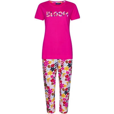 Afbeelding van Dames Pyjamaset Rebelle Full Bloom Bio Katoen Maat 46