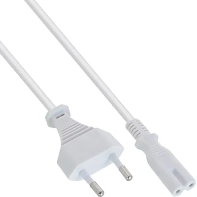 Afbeelding van InLine 16653W Netzkabel Netzstecker auf Euro 8 C7 Stecker 3m weiß