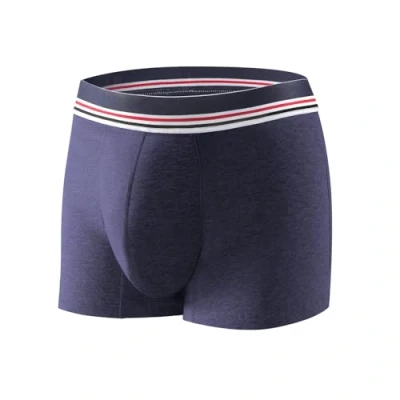 Afbeelding van Incontinentie boxershorts voor heren, wasbare incontinentiebroek, waterdicht ondergoed van katoen urine met herbruikbare inlegkruisjes