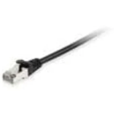 Afbeelding van Equip Patchkabel RJ45 Cat6A S/FTP (S STP) PIMF 0,5 m Zwart
