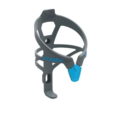 Afbeelding van Zefal Unisex Volwassenen Pulse A2 Drinkfleshouder, grijs/cyaan blauw, één maat