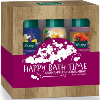 Afbeelding van Kneipp 915819 Happy Bath Time Schuimbad, geschenkverpakking, 3 x 100 ml