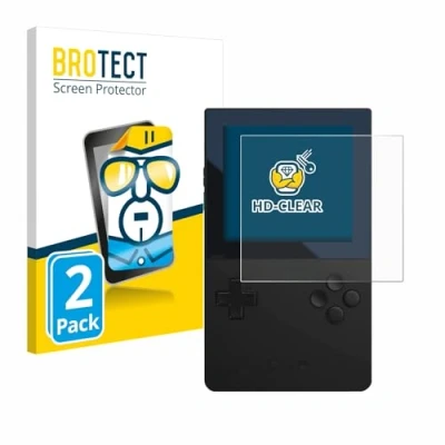 Afbeelding van BROTECT (2 Stuks) Schermbeschermer voor Analogue Pocket Screen Protector Transparant