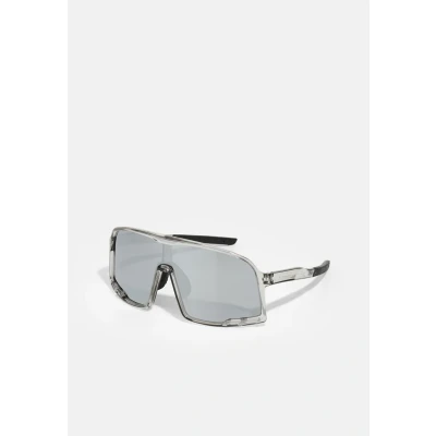 Afbeelding van CHPO Henrik Unisex Zonnebril, Maat: One Size, Grey transparent/silver mirror