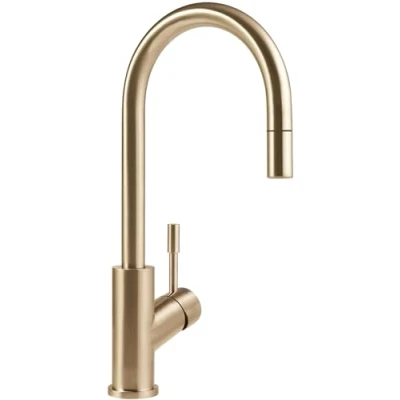 Afbeelding van Villeroy &amp; Boch VB 9254 00 03, Keukenkraan UMBRELLA FLEX, Golden