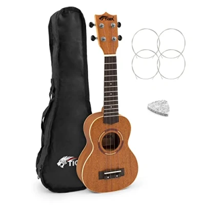 Afbeelding van TIGER UKE14 NT Ukelele, van mahoniehout, 53 cm
