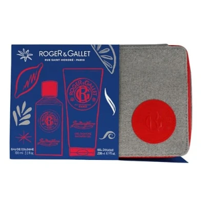 Afbeelding van Roger &amp; Gallet Cadeaux Pakket Jean Marie Farina Trousse Noël