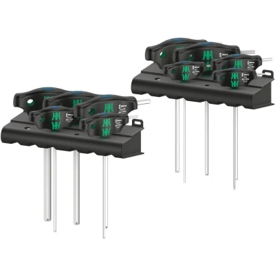 Afbeelding van Wera 05023451001 454/10 HF Imperial 1 Hex Plus T greep Schroevendraaierset 1/4&#039;&#039;