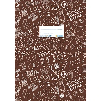 Afbeelding van 10x Schriftkaft A4 SCHOOLYDOO bruin