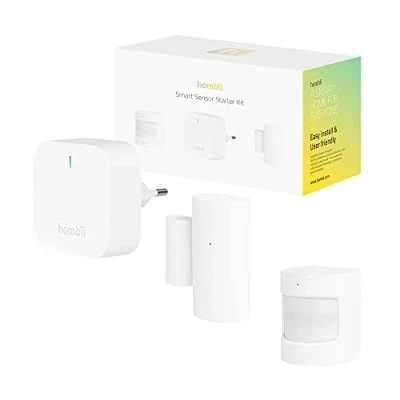 Afbeelding van Hombli Smart Bluetooth Sensor Kit 1x Bridge Contactsensor Bewegingssensor