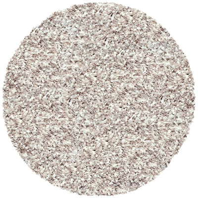 Afbeelding van Rond Hoogpolig vloerkleed Twilight Beige/Gemeleerd 2211 Ø 160cm Antoin Carpets