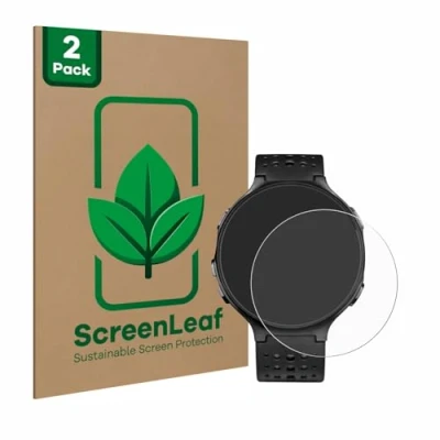 Afbeelding van ScreenLeaf Screenprotector voor Garmin Forerunner 235 Duurzame schermbescherming Folie Beschermfolie transparant (2 Stuks)