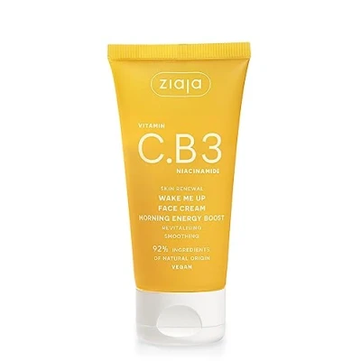 Afbeelding van Ziaja Vitamine C.B3 Niacinamida Wake Me Up Revitaliserende gezichtscrème, 50 ml