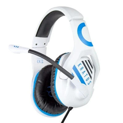 Afbeelding van Gaming Headset with Microphone FR TEC Kratos White Blue/White