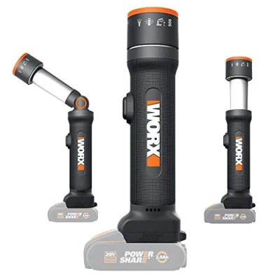 Afbeelding van WORX WX027.9 LED zaklamp 4 functies 20 V S/bat