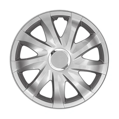 Afbeelding van 15 &quot;NRM DRIFT SILVER WIELDOPPEN ZILVER
