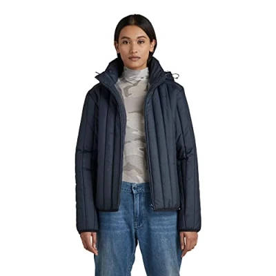 Afbeelding van G STAR RAW Meefic Verticaal Gewatteerd Damesjack, Blauw (groet D22241 B958 C742), M