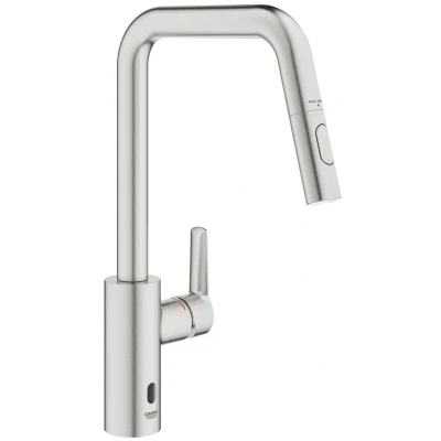 Afbeelding van GROHE QuickFix Start E Keukenmengkraan met uittrekbare U Uitloop