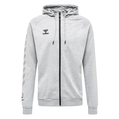 Afbeelding van Hummel Hmlmove GRID Sweater met rits, Heren, Maat: Large, Grey melange