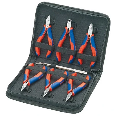 Afbeelding van Knipex electronica tangenset 6 delig