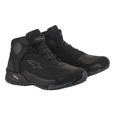 Afbeelding van ALPINESTARS CR X DRYSTAR RIDING BLACK MOTORCYCLE SHOES 8 Maat Laars