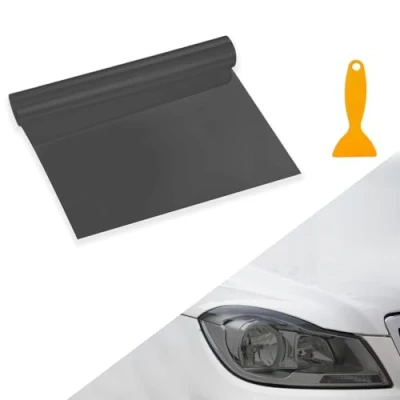 Afbeelding van VBGURR Auto Koplamp Tint, Tint voor Waterdichte Film Achterlicht 30 X 120 cm (Lichtzwart)