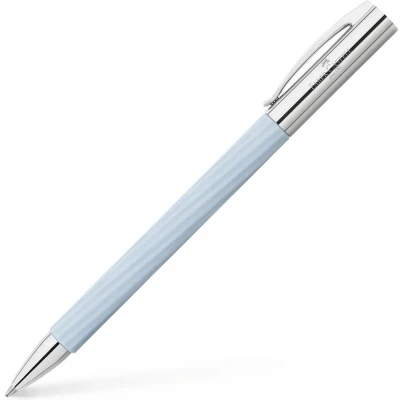 Afbeelding van Faber Castell, zz3_ARCHIV_Pen_to_pen, Twistactie biros Ambition Cursief Ijsblauw (IJsblauw, 1 x)
