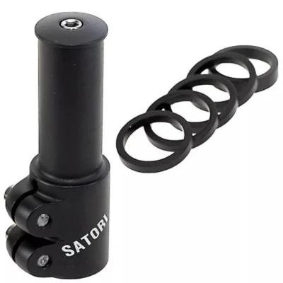 Afbeelding van Satori Stuurpenverlenger 1 1/8&quot; zwart